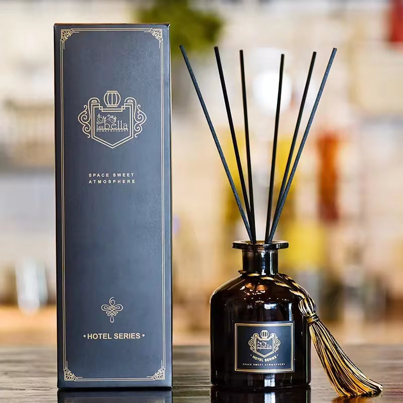 Luxury Custom 50ml Reed Diffuser Set - Fragrance Liquid Glass Bottle