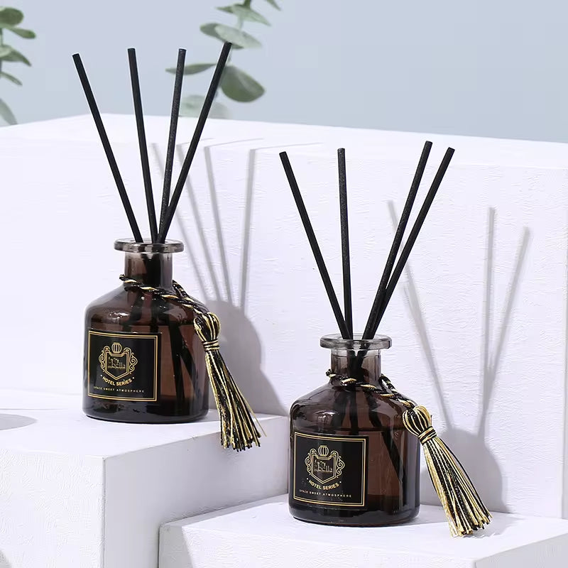 Luxury Custom 50ml Reed Diffuser Set - Fragrance Liquid Glass Bottle